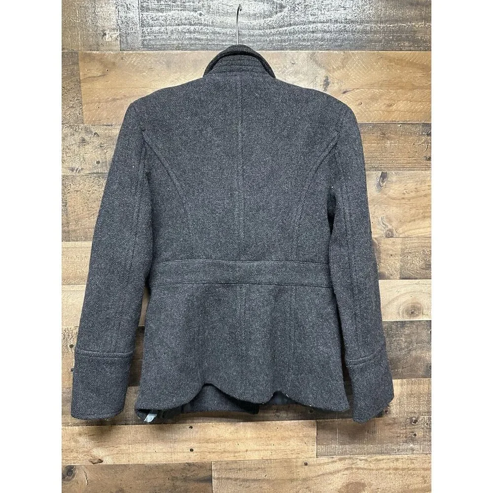 J. Crew‎ Stadium Cloth by Nello Gori Women's Coat Size 4 - Picture 3 of 3